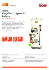 Megaflo Eco SystemFit Indirect Data Sheet
