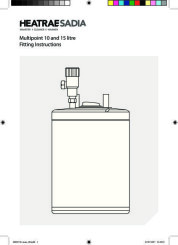Multipoint 10 and 15 litre Fitting Instructions